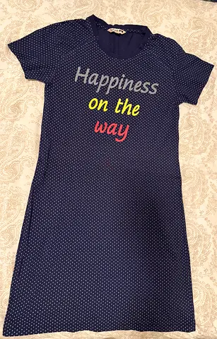 Pregnancy maternity nursing nightdress - Medium