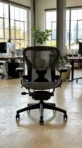 Herman Miller Aeron Office Chair - Size B, Good Condition