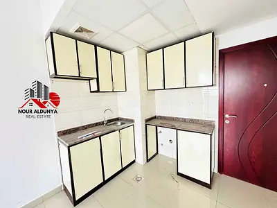 CLOSE TO DUBAI AIRPORT FREE ZONE METRO STATION 1BHK AVAILABLE WITH BALCONY AND GYM POOL..!!!