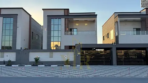 Corner villa with premium specifications in Al Helio 2, Ajman – the price includes all registration and ownership fees, as well as electricity, water,