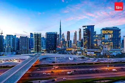 Large Layout | Burj View Balcony | Modern Studio