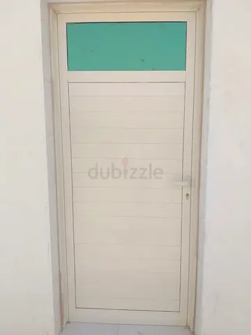 Aluminum door