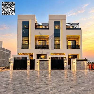 BRAND-NEW LUXURY VILLA FOR SALE IN AL ZAHIA, AJMAN | AED 1.5M ✨ Super Deluxe Finishing | 5 Master