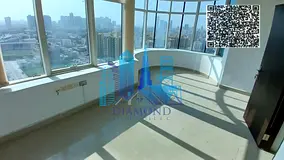 For annual rent: a large, partitioned office located in Business Tower D of the Horizon Towers, Ajma
