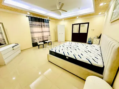 Furnished room for rent in Al rawdha 2 witth attached washroom & balcony close to dubai exit E311