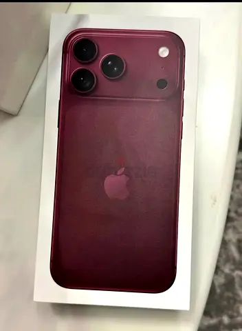 I phone 18 pro max burgundy 1 TB