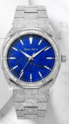 Paul Rich Watch (Frosted Star Dust)
 Model: Premium edition featuring a crystal-s