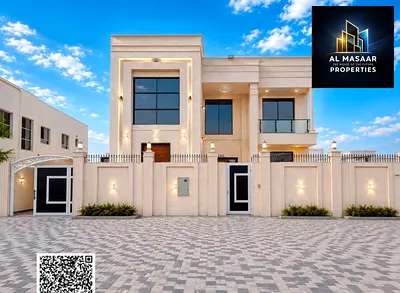 Luxury property in Al Raqaib – Ajman | 6 master bedrooms | For UAE nationals only | Includes electr
