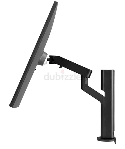 LG dual up monitor with Adjustable Single Monitor Arm Mount