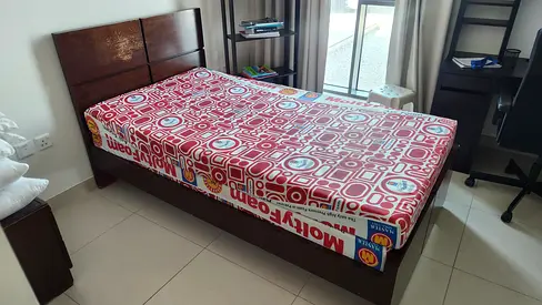 Single Wood Bed