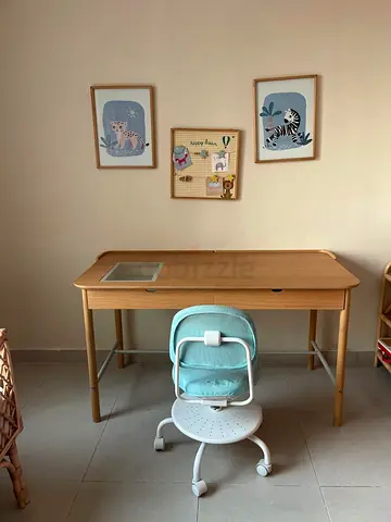 Ikea Ridspo Study Desk Light Wood Finish