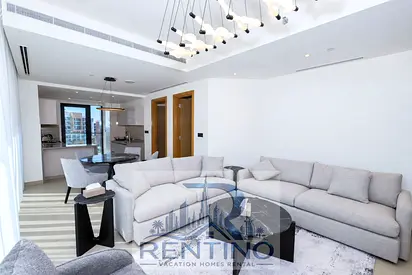 Spacious 2BR Living • Waves Tower