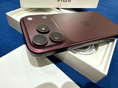 Iphone 18 pro 512gb burgundy