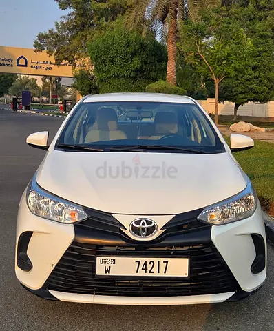 TOYOTA YARIS 2022 GCC, FAMILY USED CAR IN EXCELLENT CONDITION FOR SALE