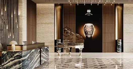 شقة حصرية بتصميم "فرانك مولر فانغارد" (Franck Muller Vanguard) - غرفة نوم واحدة | دبي مارينا | إطلالة على البحر | طابق متوسط