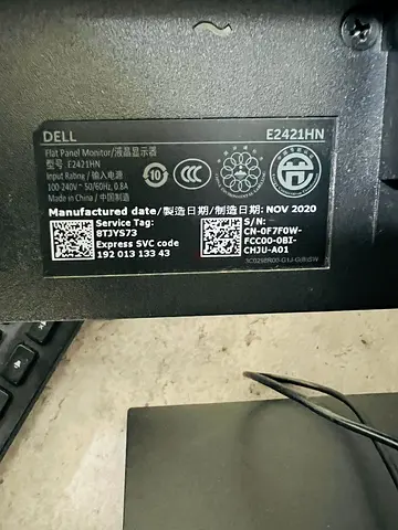 Dell E2421HN 24-inch Full HD Monitor (Good Working Condition)