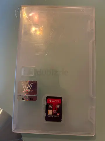 WWE 2K18 (Nintendo Switch) game cartridge - preowned
