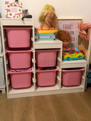 Trofast IKEA kid storage toys