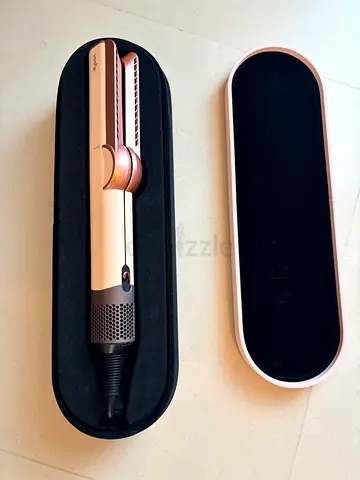 Dyson Corrale-style Hair Straightener in Carry Case (Rose Gold) — Good Condition