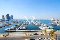 PANORAMIC SEA & MARINA VIEWS| TOP FLOOR |3BR+MAID