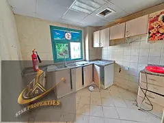 No DEPOSIT SPECIOUS NICE 2BHK CENTRALISED AC AND GAS FAMILY BUILDING JUST 31k al Mahatah