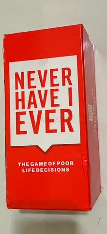 Never Have I Ever - Party Card Game (red box)