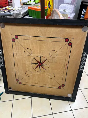 Used Camel Gold Carrom Board - Good Condition