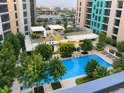 Elegant 1-Bedroom Apartment with Balcony & Swimming Pool View | Uptown Al Zahia, Sharjah
