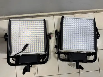 2x Litepanels Astra 6X Bi-Color LED lights bundle