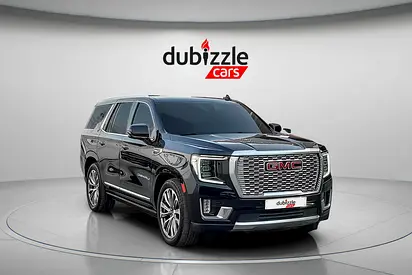 AED 1976/month | 2021 GMC Yukon Denali | GCC Specs | Ref#542131