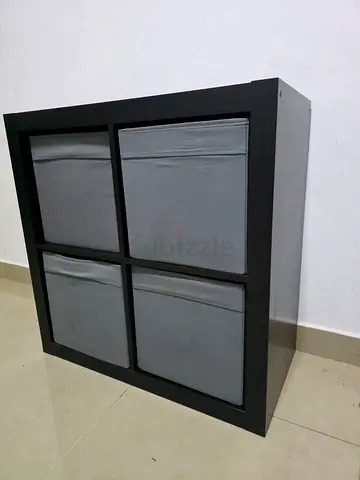 (Free Delivery) IKEA KALLAX Shelf with FREE Storage boxes