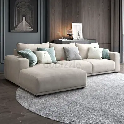 Premium Comfort L-Shaped Sectional Couch | Tailored Size, Fabric & Colors