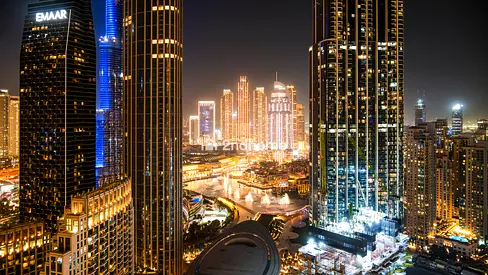 Overlooking Burj Khalifa and Fountain View