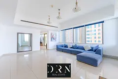 High Floor | Furnished 4 BR | Marina & Sea Views