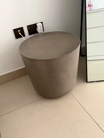 Stone side table