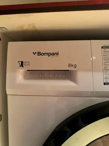 Bompani 8kg Washing Machine - Good Working Condition
