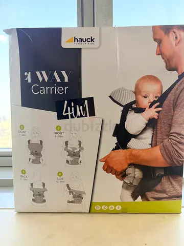 Title: Brand New Hauck 4-in-1 Baby Carrier – Brand New