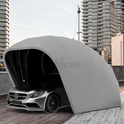 Portable Outdoor Car Shelter / Garden Canopy - Brand New Gray