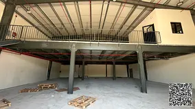Warehouse for Rent in Al Jurf Industrial Area 3, Ajman | 110 kW Electricity | 7,500 sq. ft. | Mezzan