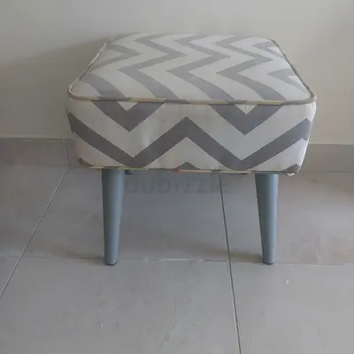 ZigZag Small Footstool