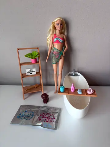 Barbie Confetti Bath Set with All Accessories