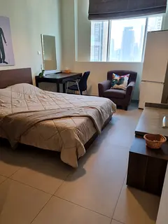 Fully furnished master bedroom for rent,,5 mins walk to dubai mall