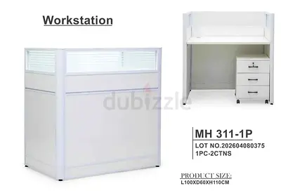 Brand new Single Person 100 cm Office Workstaion Available