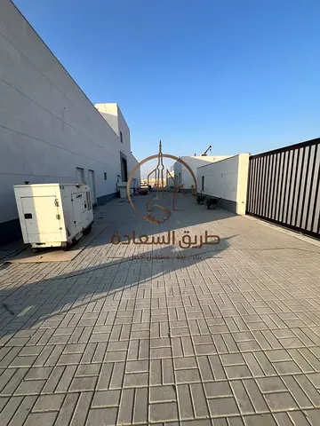 Yard for Rent in Al Sajaa | Prime Location | Fully Paved (Interlock) | 110 kW Electricity Supply