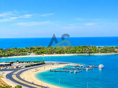 Fantastic Deal! Spacious 1-Bedroom Apartment with Park View, Attractive Sea View & Large Living Spa
