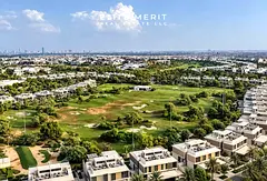 Golf and Villas View | 3BR+Maid | High Floor | Fully Furnished