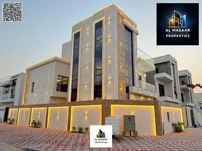 New villa, corner lot with pool and roof, 6 master bedrooms, registration and ownership fees includ