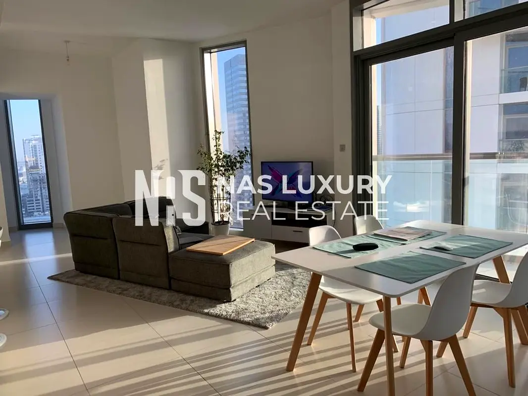 Corner High Floor 3BR+Maid | Full Sea View | Vacant
