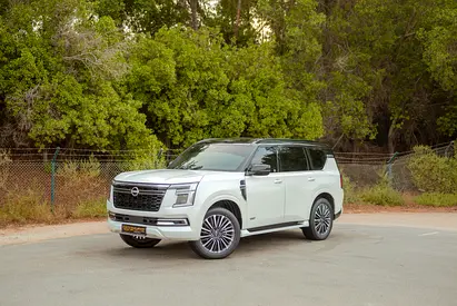 AED 5,248/month | Patrol LEPlatinum City Twin Turbo | Manufacturer Warranty | REF#N00210