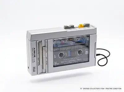 Vintage AIMOR ST-108 Stereo Cassette Player – Made in Japan